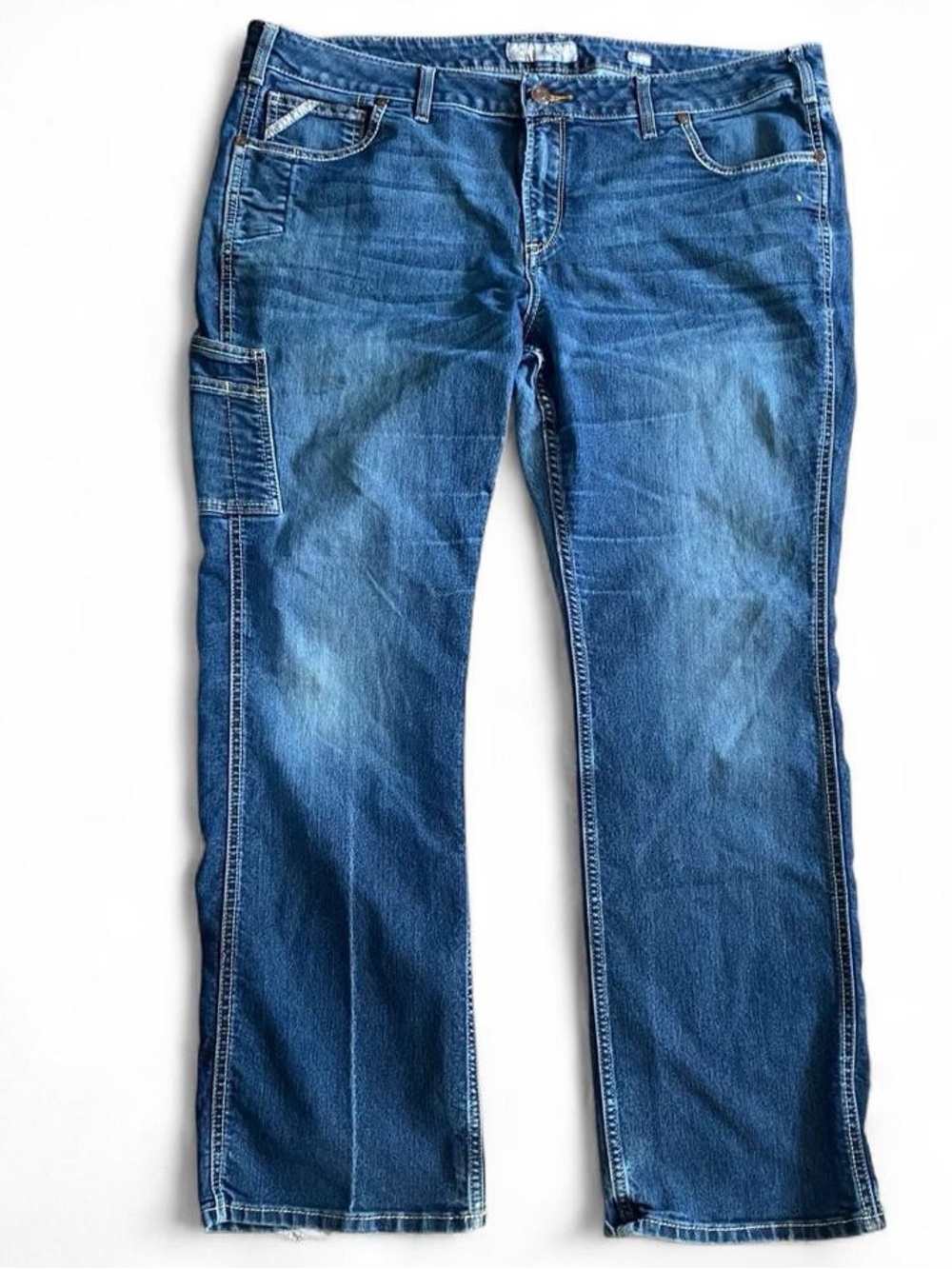 Ariat Women's Blue Straight-Leg Jeans